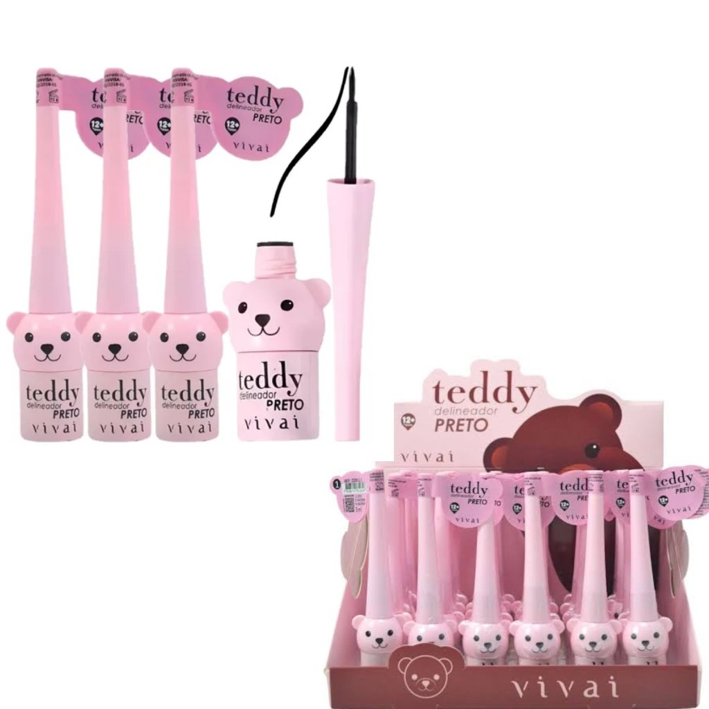 2209 Delineador Preto Teddy Vivai