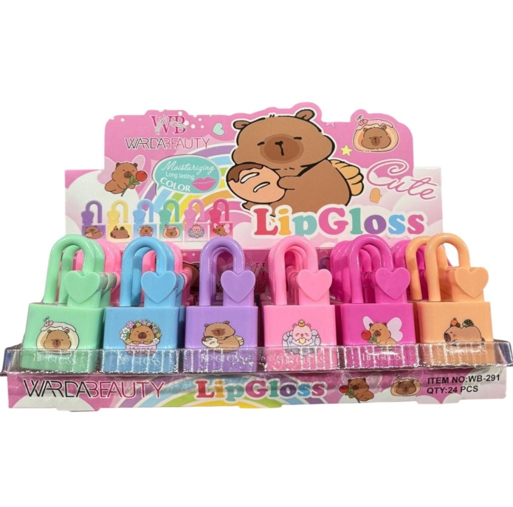 Lip Gloss Cadeado Capivara wb-291