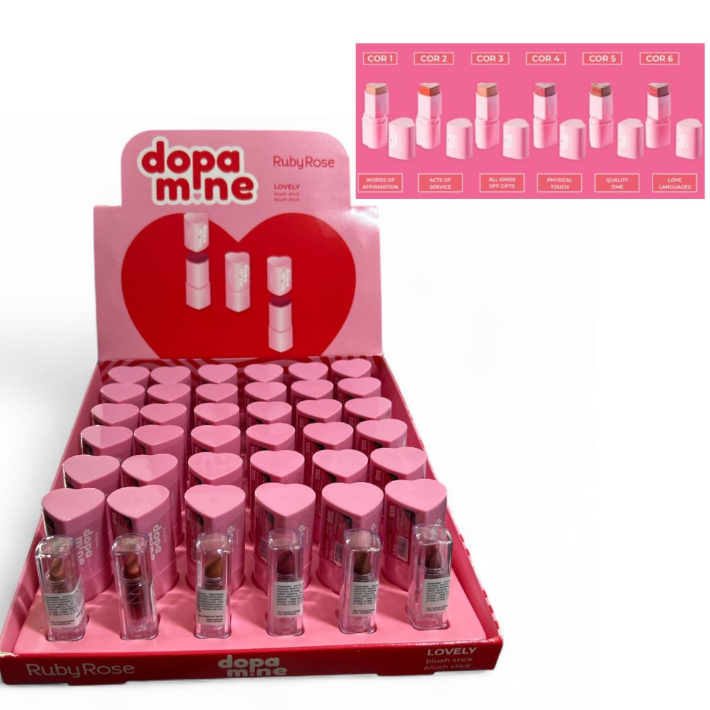 Blush Stick Lovely Ruby Rose HB-M06