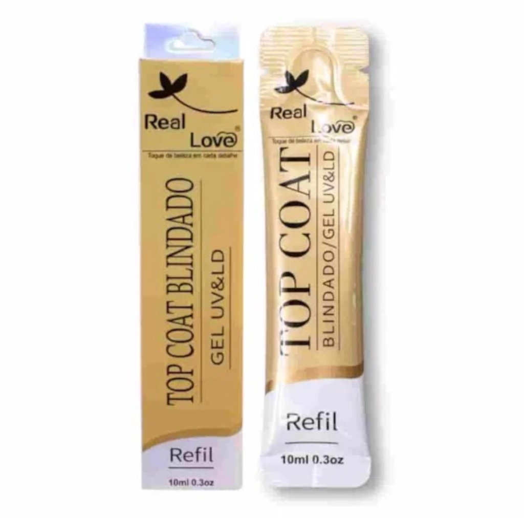 Refil Top Coat Blindado Real Love RF-50