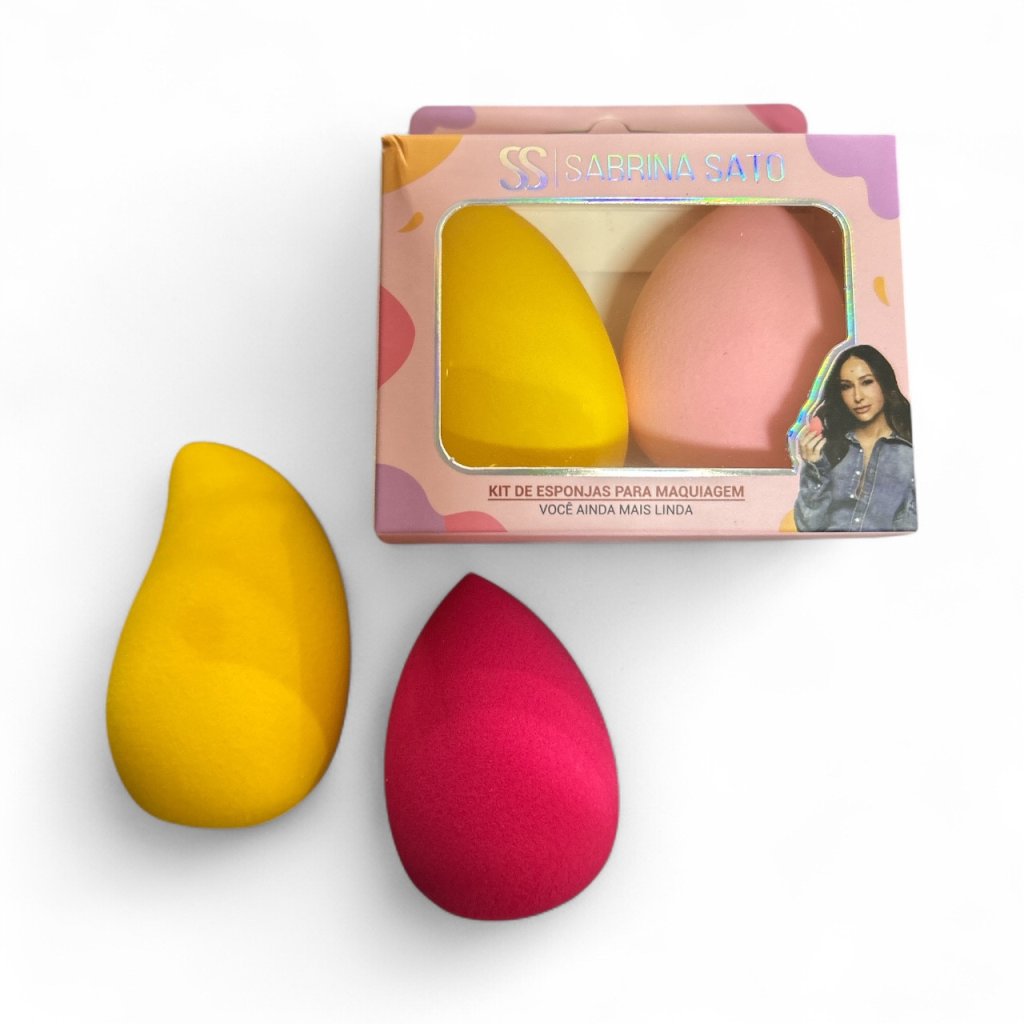 Kit 2 Esponjas Manga e Coxinha Sabrina Sato SP2126