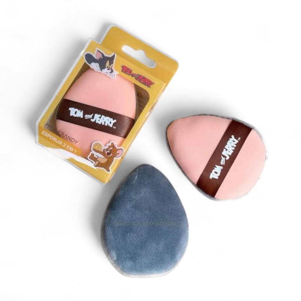 Esponja Duola Face para Maquiagem Tom&Jerry 