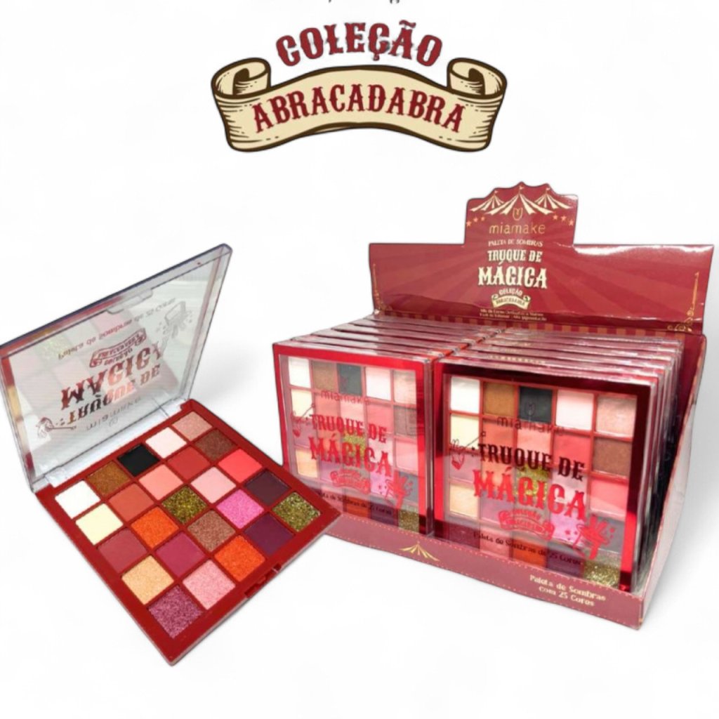 Paleta de Sombras Truque de Mágica Abracadabra Mia Make
