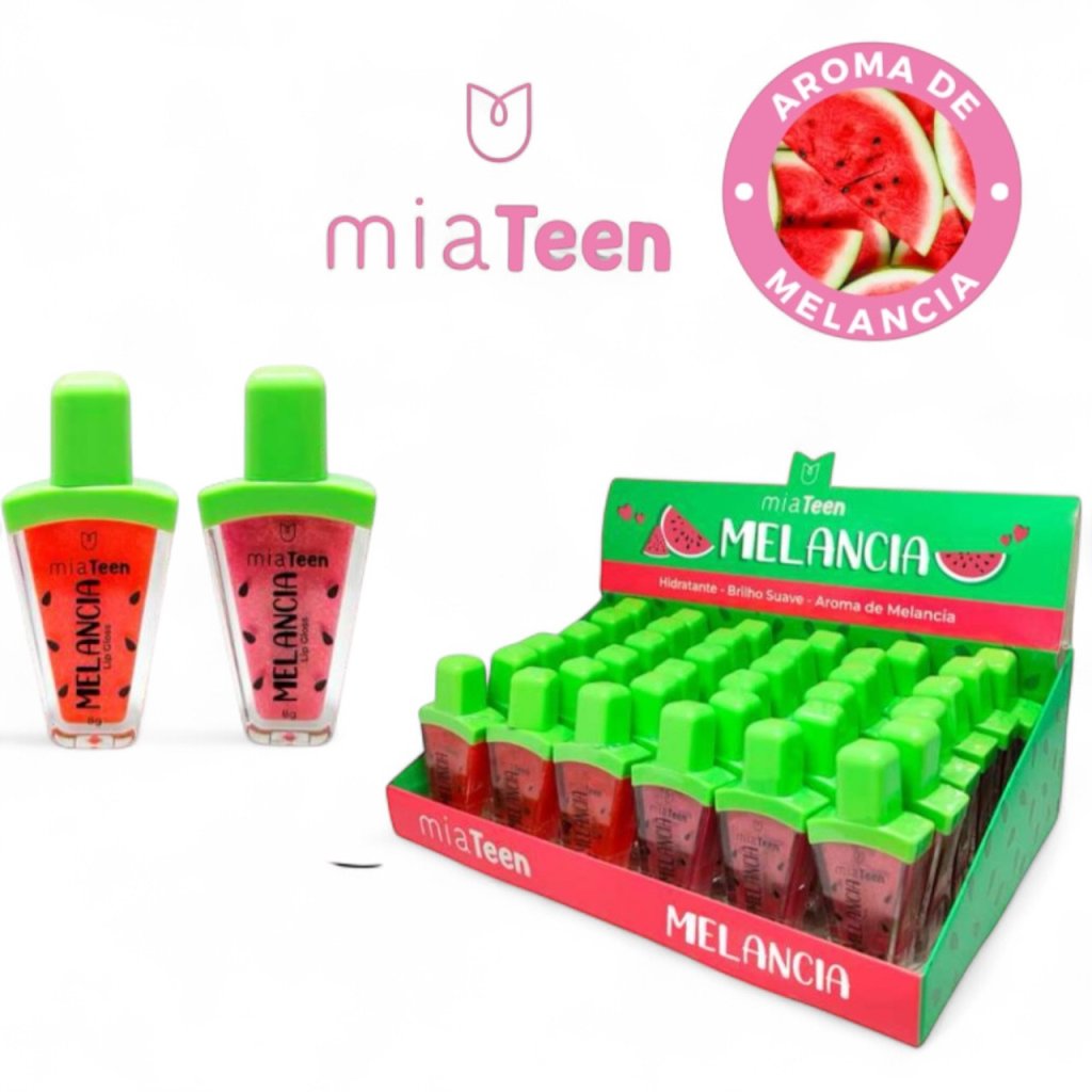 Lip Gloss Melancia Mia Teen