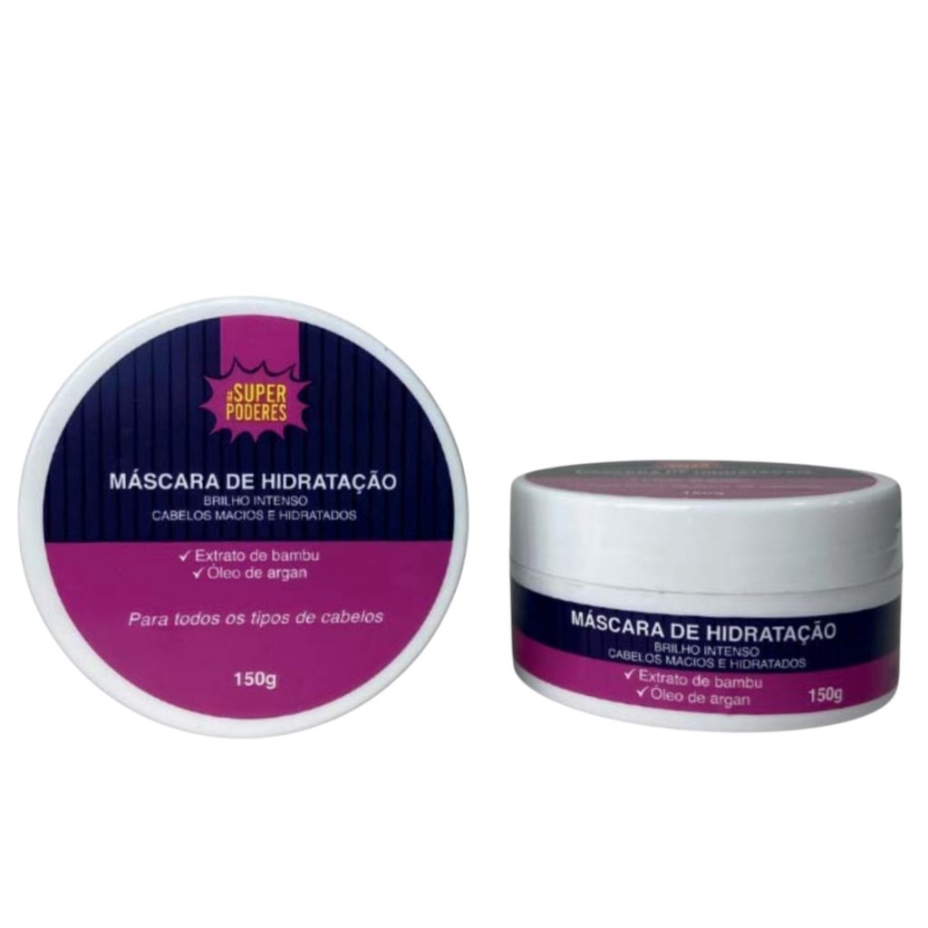 Máscara de Hidratação Brilho Intenso Super Poderes 