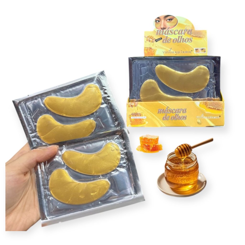 Máscara de Olhos de Mel Yoyomaquiamor 