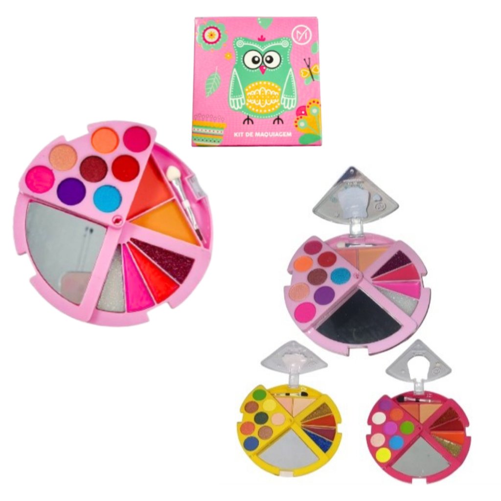 Kit Maquiagem Infantil Corujinhai My Life