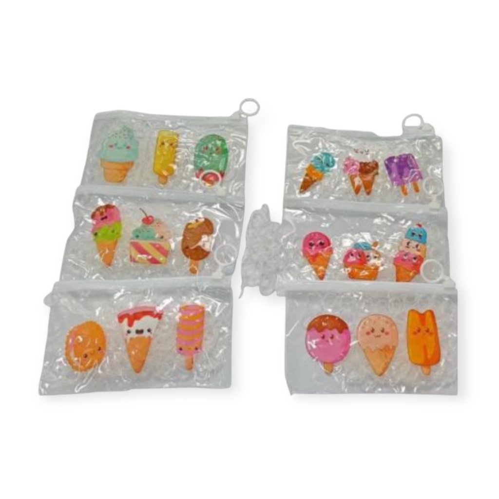 Kit Necessarie com Elástico Silicone Transparente QBM205