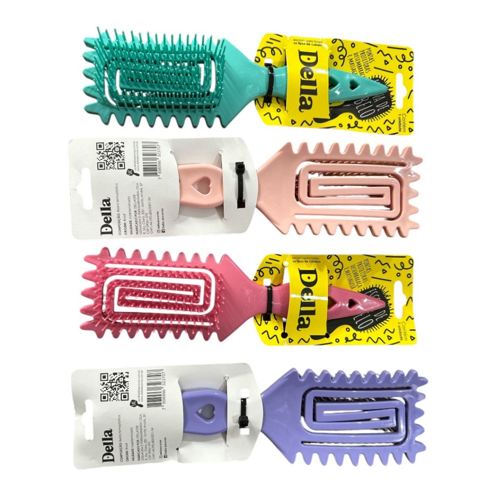 Escova Fitagem Flexível Della