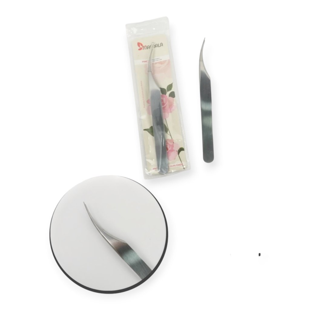 Pinça para Extensão Curvada JJ-3866