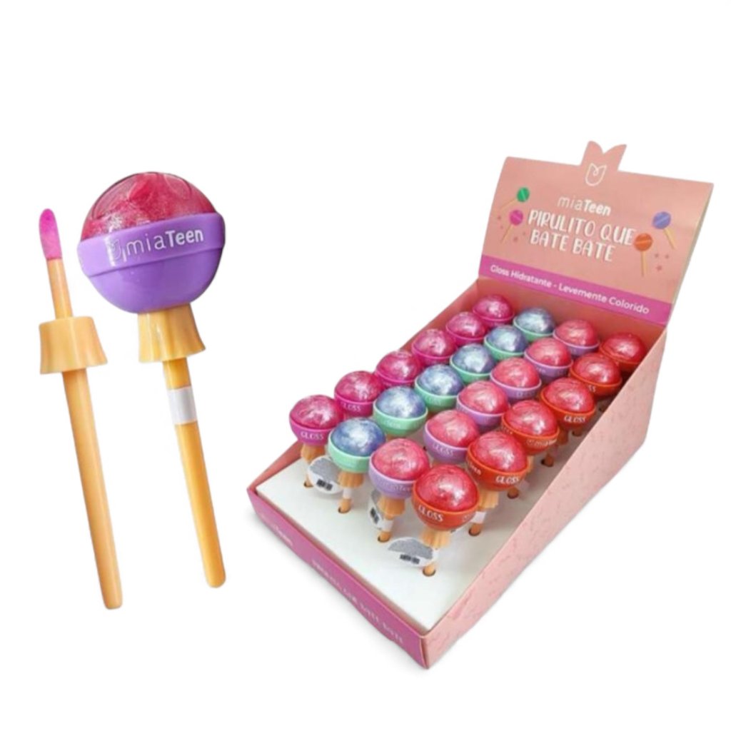 Gloss Pirulito que Bate Bate Mia Make 