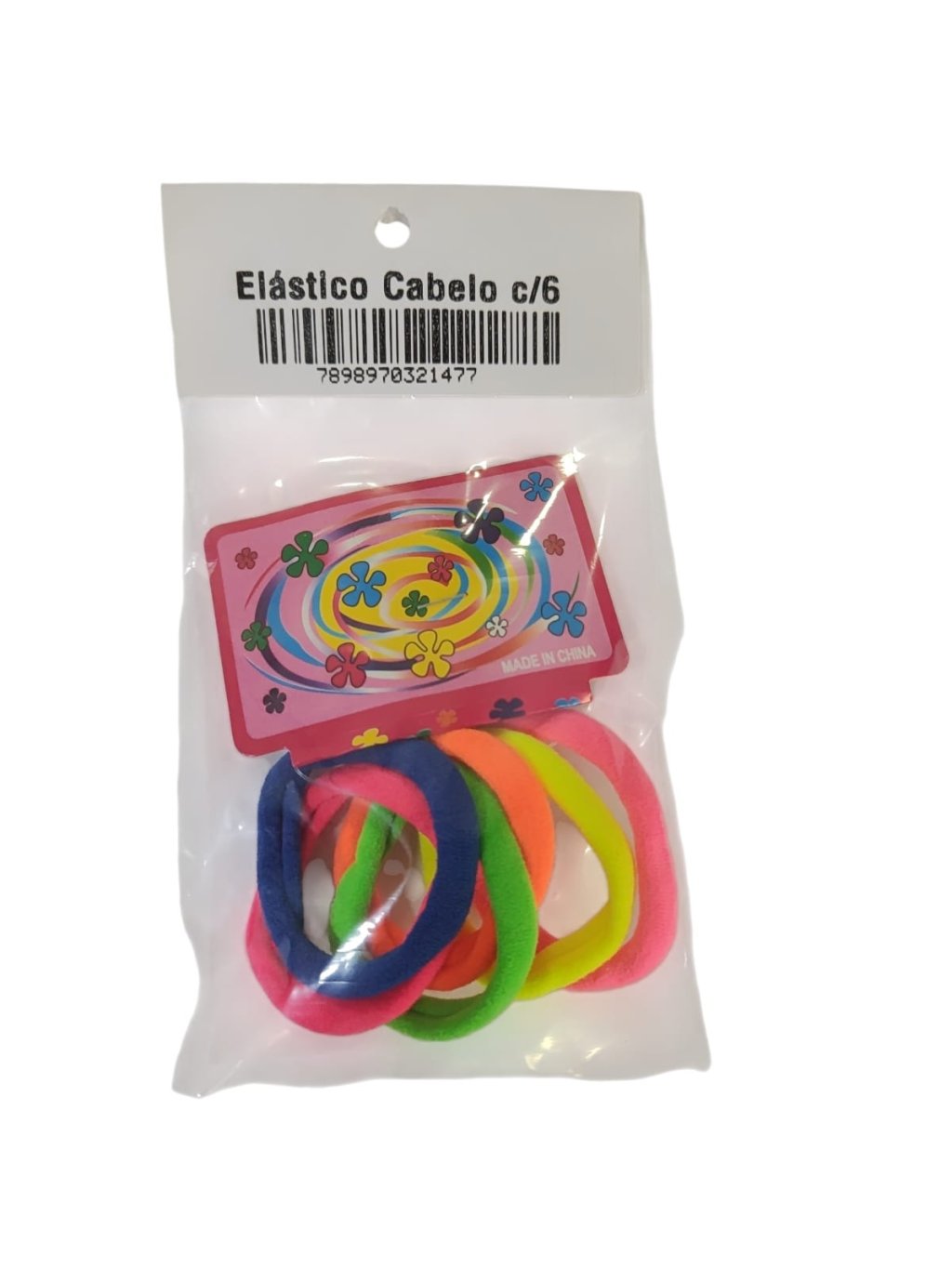 Elástico Cabelo c/ 6