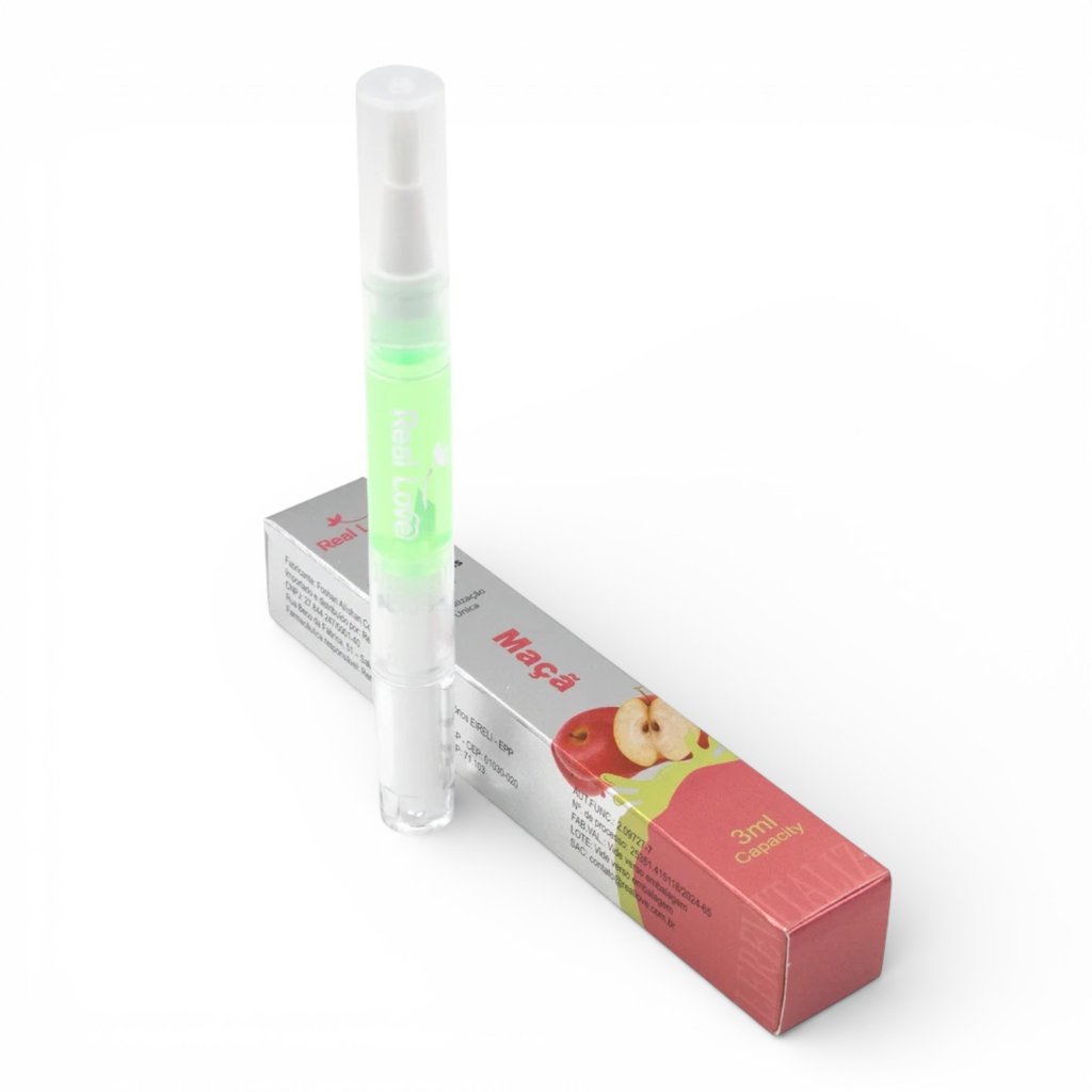 Caneta Óleo Revitalizador de Cutículas Real Love Maçã 