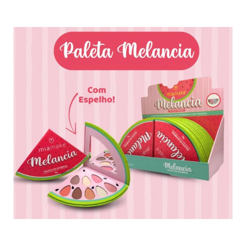 Paleta de Sombras Melancia Mia Make 577