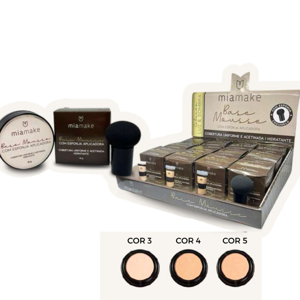 Base Mousse Mia Make 535 
