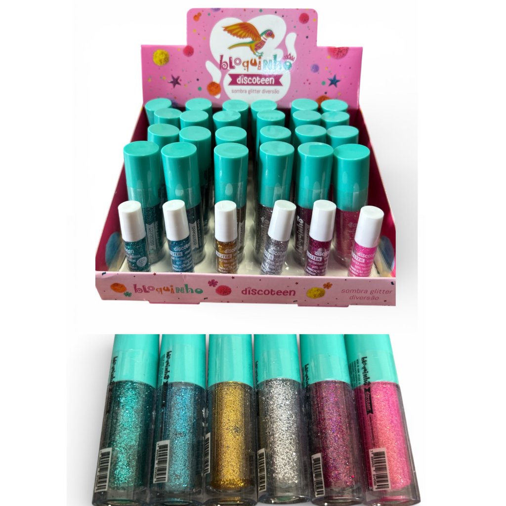 Sombra Glitter Diversão Discoteen