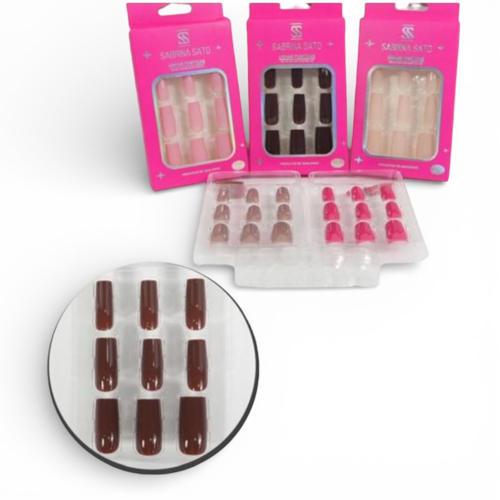 Unha Postiça Bailarina Autocolante Sortidas SP1616