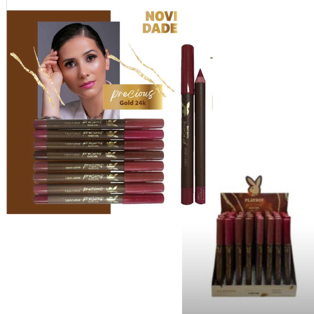 Lápis Labial Grosso Precious Playboy HB107041