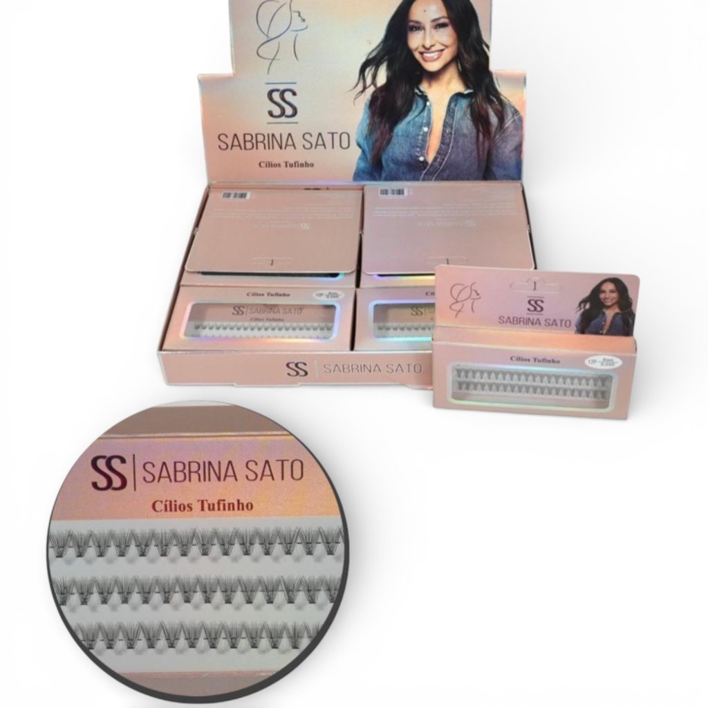 Cílios Postiço Tufinho 12P-8mm SP3192