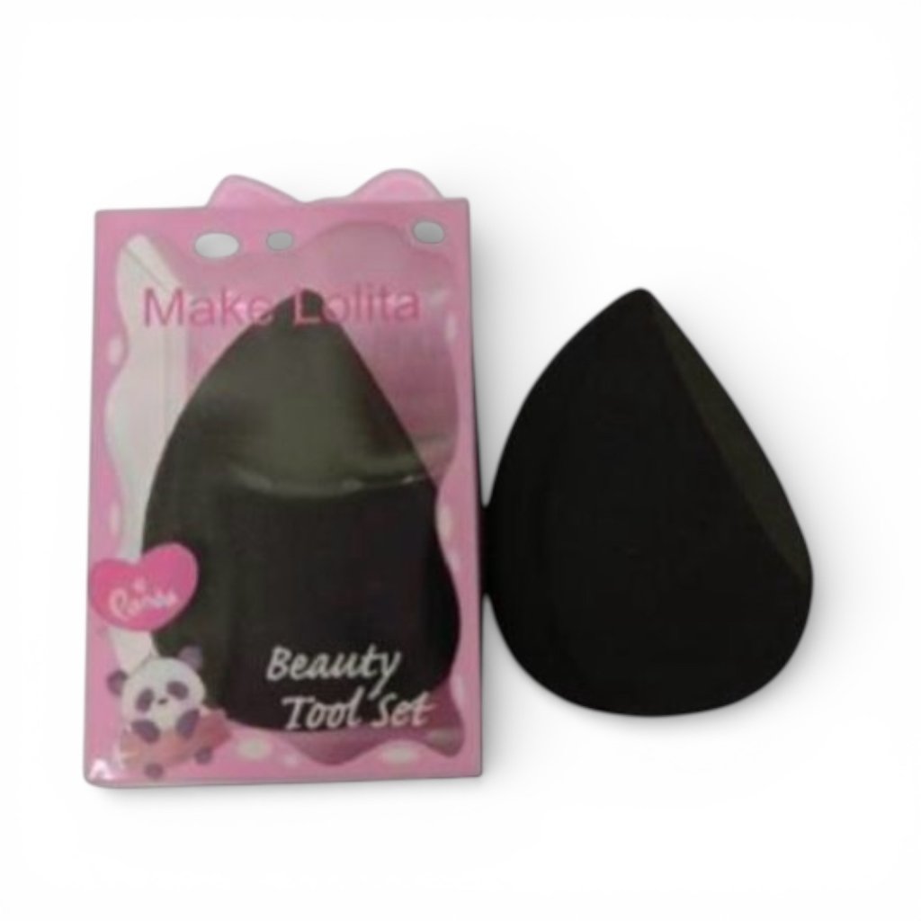 Esponja de Maquiagem Blender Preta ML1016