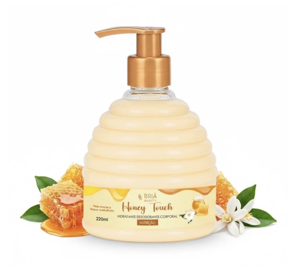 Hidratante Desodorante Corporal Nutrição Honey Touch Briá Beauty
