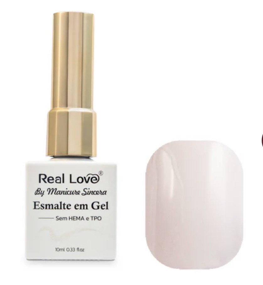 Esmalte em Gel Real Love by Manicure Sincera 10ml NR-01-007