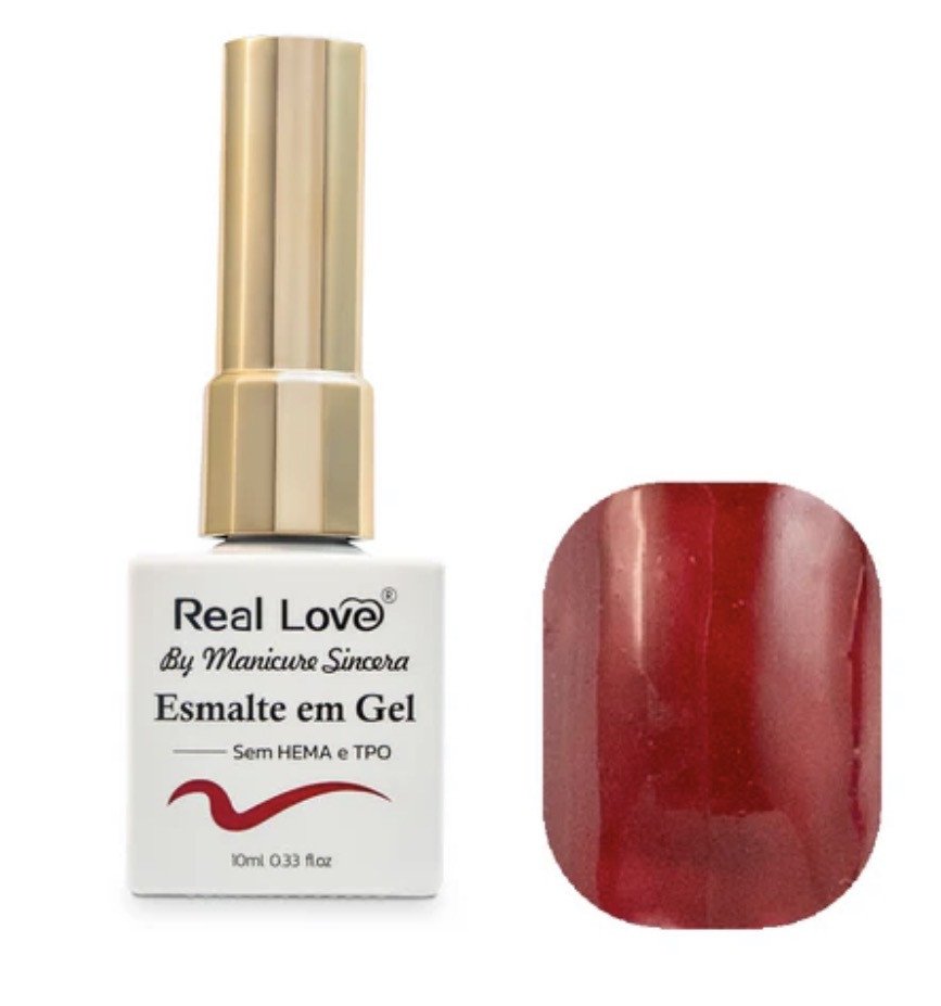 Esmalte em Gel Real Love by Manicure Sincera 10ml NR-01-022