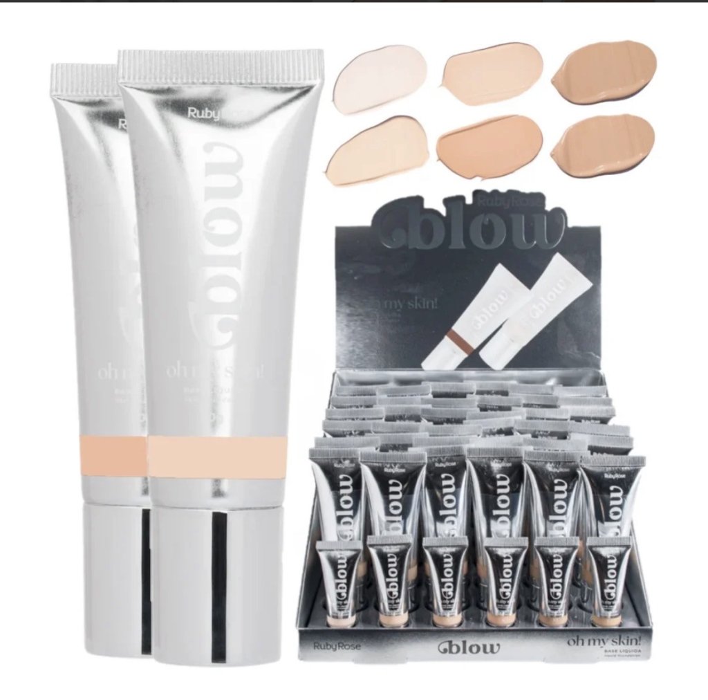 Base Líquida Oh My Skin Brow Ruby Rose tons claros HB-M303-G1