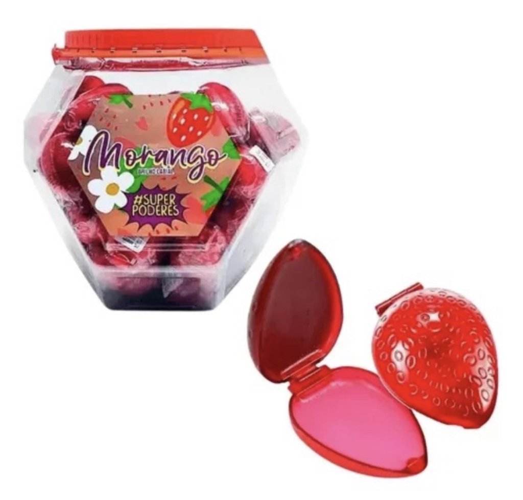 Brilho Labial Morango Super Poderes 