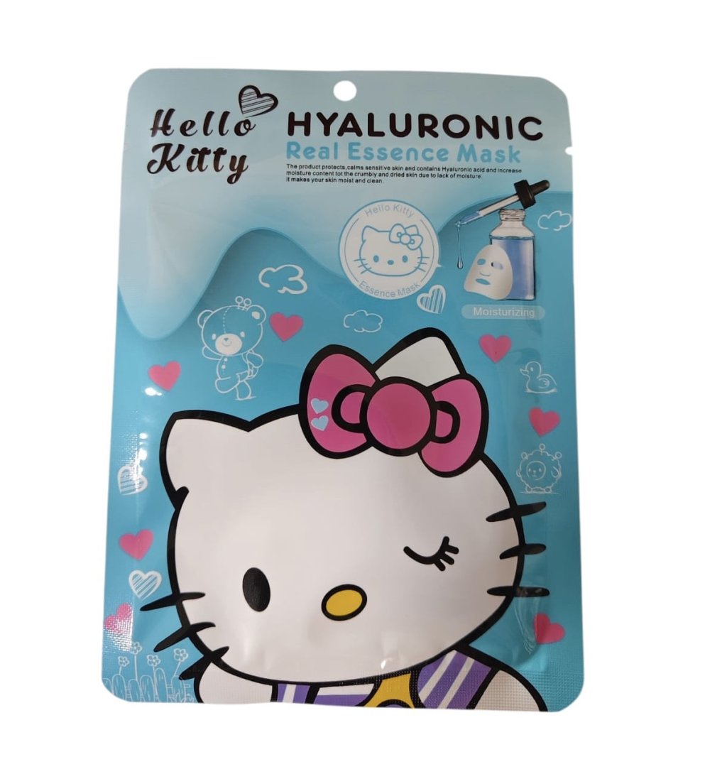 M23-87 Máscara Tratamento Facial Collagen Hello Kitty Hyaluronic
