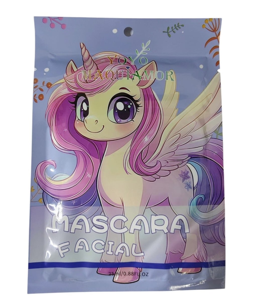 Máscara Facial Unicórnio YYM-1212-14
