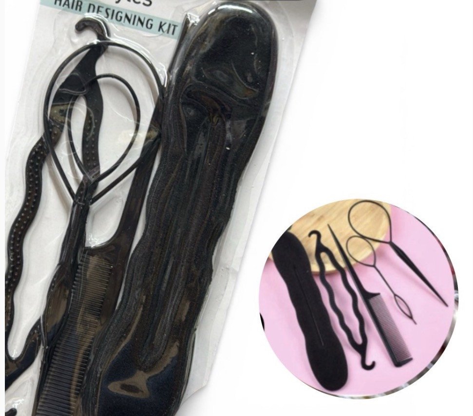 Kit Penteado de Cabelo c/ 5 Peças SD6066