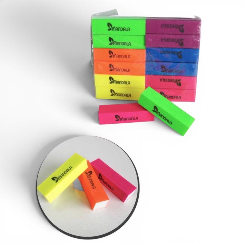 Lixa Bloco Coloridas MM4120