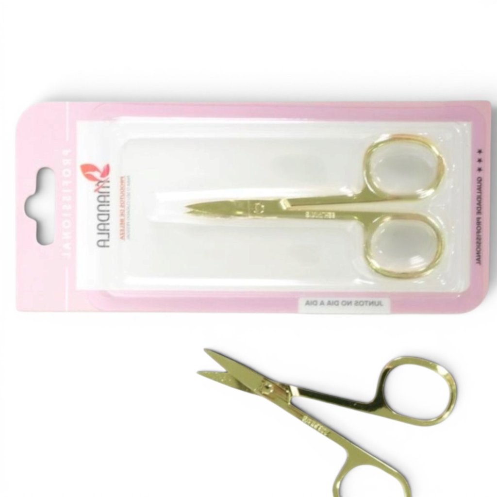 Tesoura Dourada Mandala MM4098