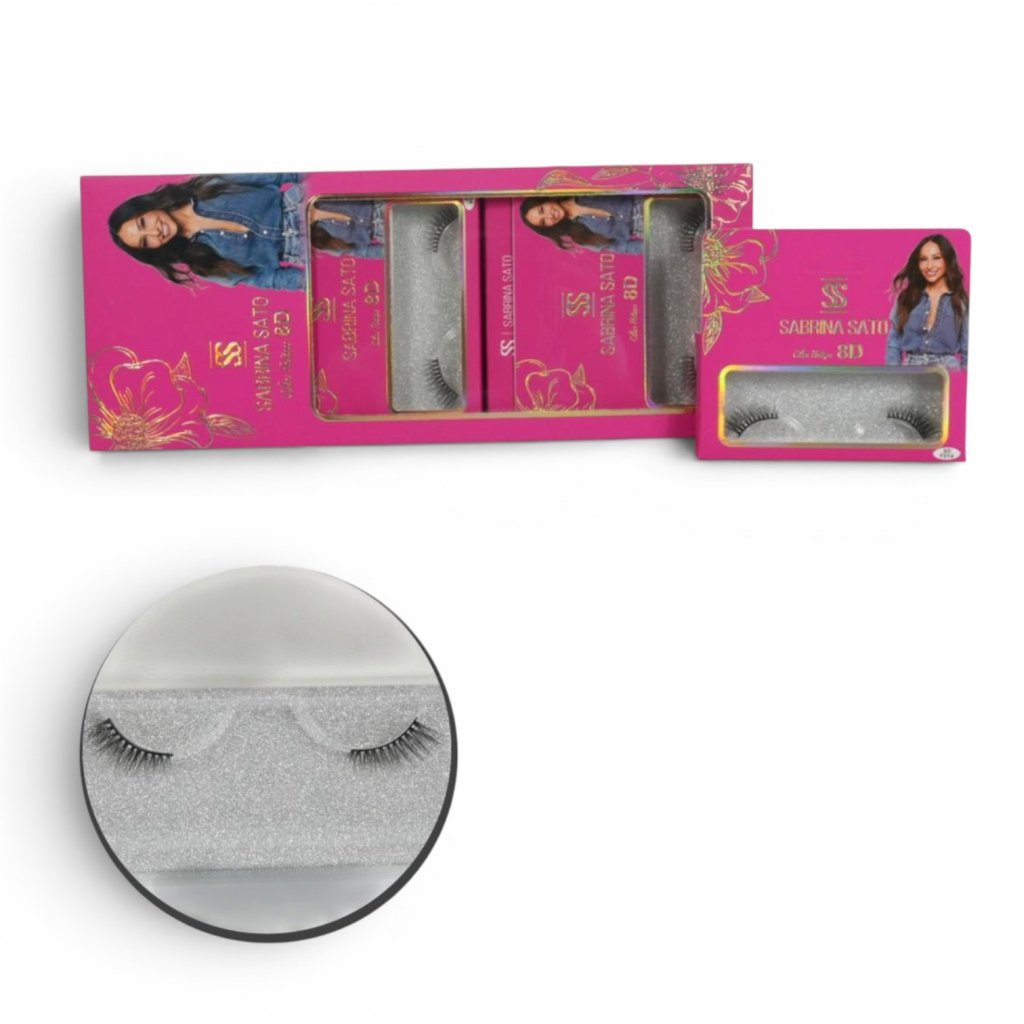 Cílios Postiço de Canto 8D Sabrina Sato SP3319