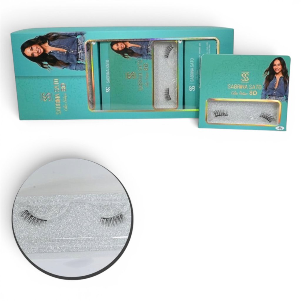 Cílios Postiço de Canto 8D Sabrina Sato SP3323