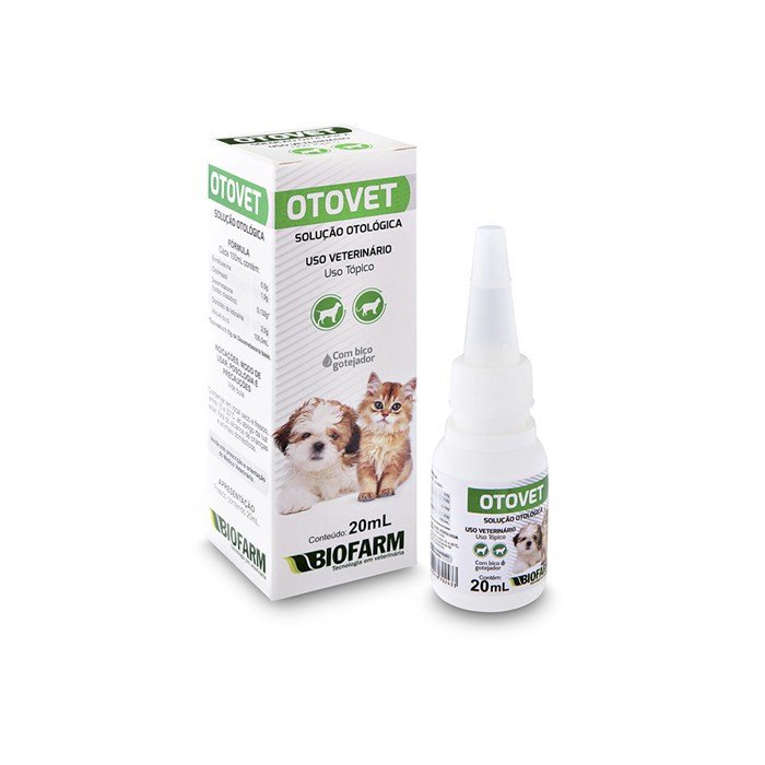 Otovet Solução 20ml Biofarm