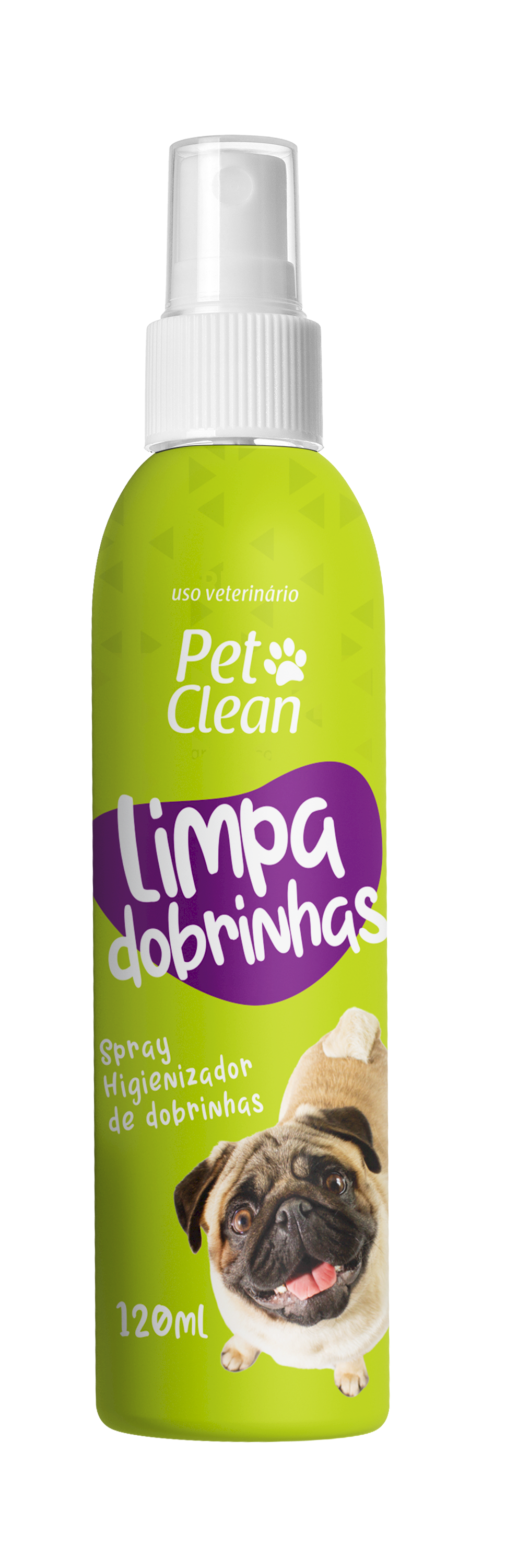 Limpa Dobrinhas 120ml Pet Clean
