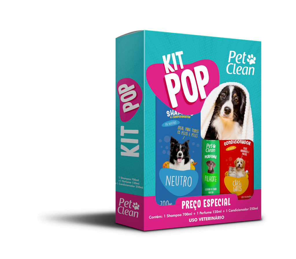 Kit Banho Pet Clean
