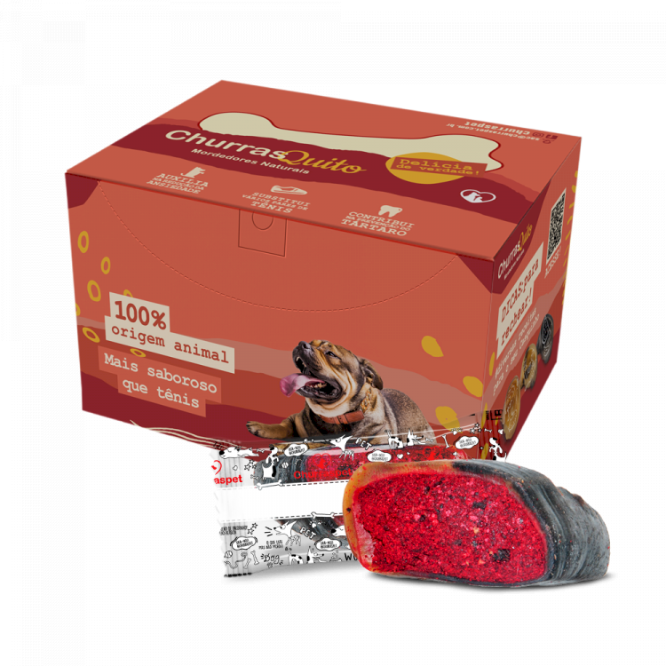 Casquinho Recheado Display com 12und Churraspet