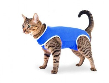 Roupa Gato Azul ConfortPet
