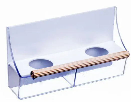 Comed Muro Alto Branco C/ Poleiro Injet Four