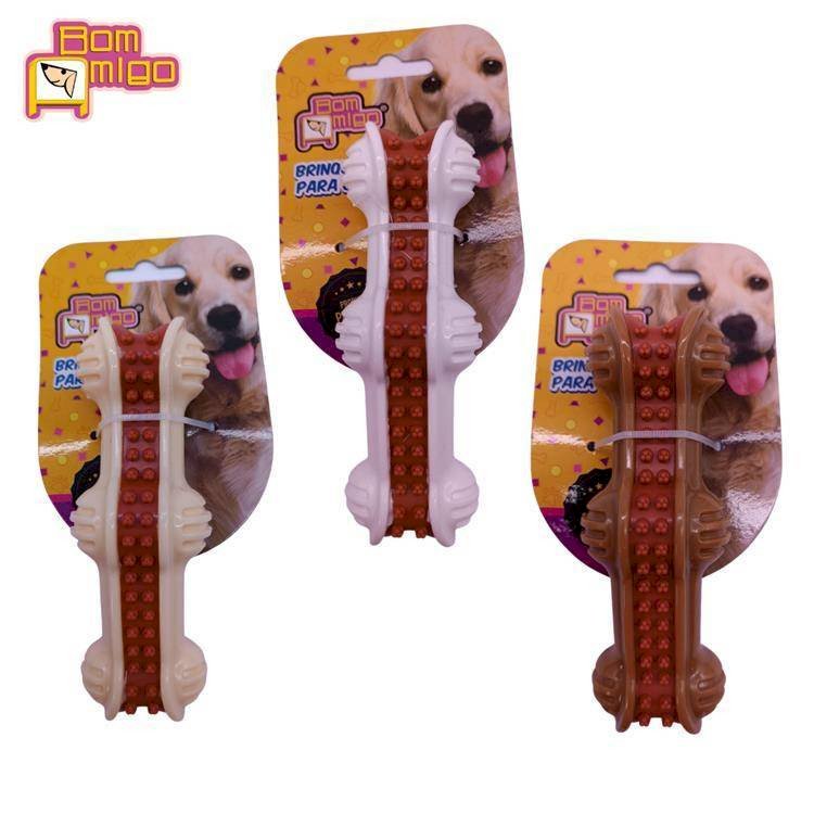 Brinquedo Dog Mordedor Osso Volpi Bom Amigo
