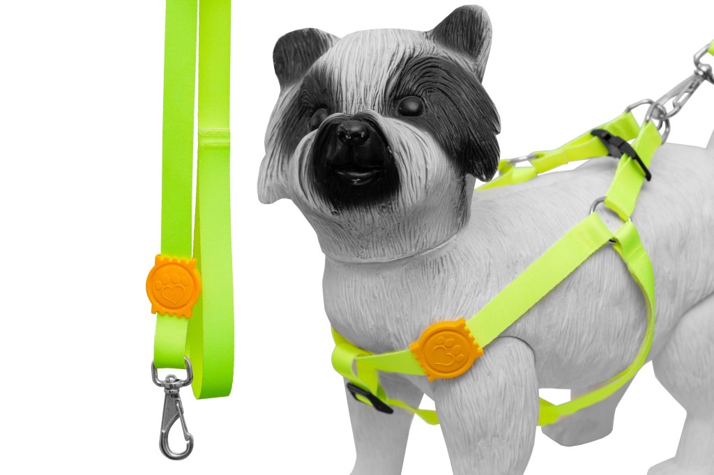 Peitoral c/ Guia Crush Seda Neon D&G