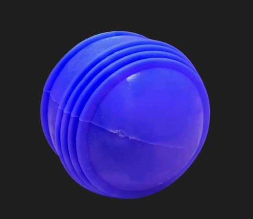 Brinquedo Bola Maciça Plutão 80mm Pet Toys