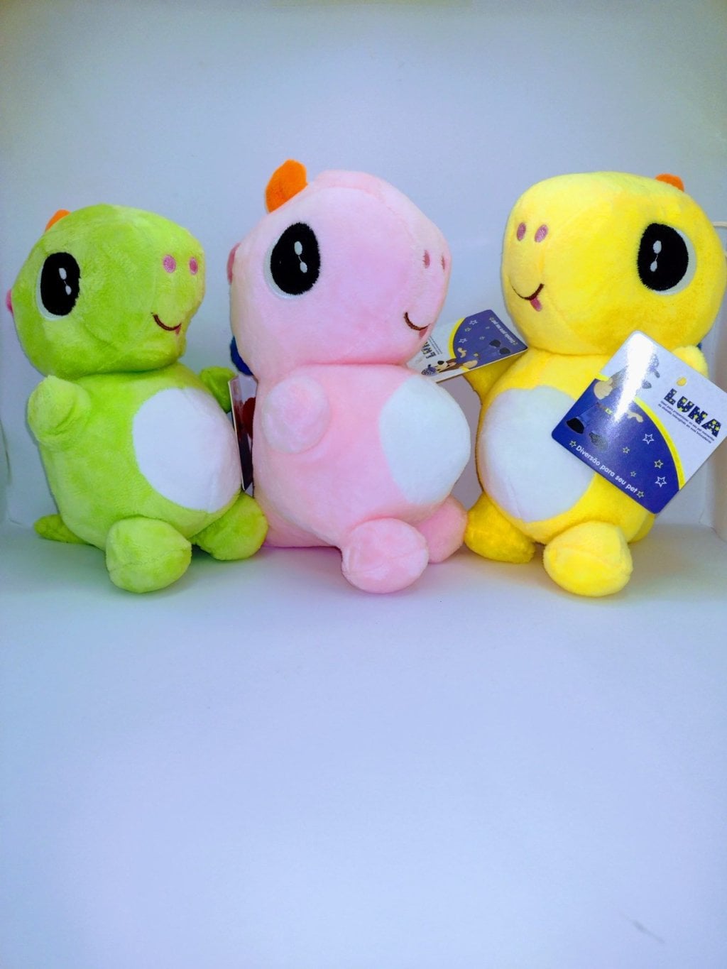 Brinq Pelucia Dinossauro 20cm