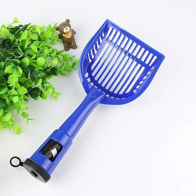 Pá Cata Caca C/ Porta Saquinho Maylon