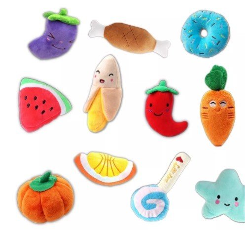 Brinq Pelucias Comidinhas Sortidas ELO