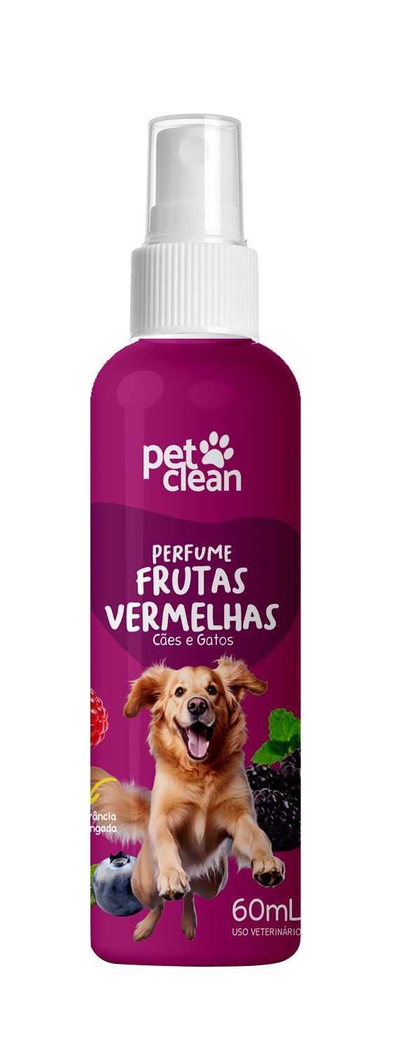 Perfume Frutas Vermelhas 60ml PET CLEAN