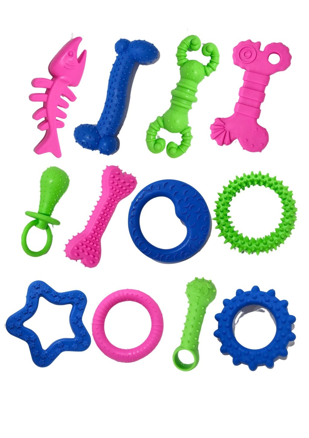 BRINQ MORDEDOR MACICO KIT C/12UNID DOGS ERA